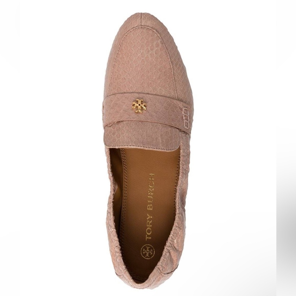 Tory Burch Blush Textured Flats